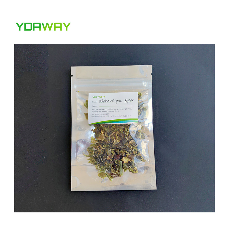 탈수된 녹색 고추