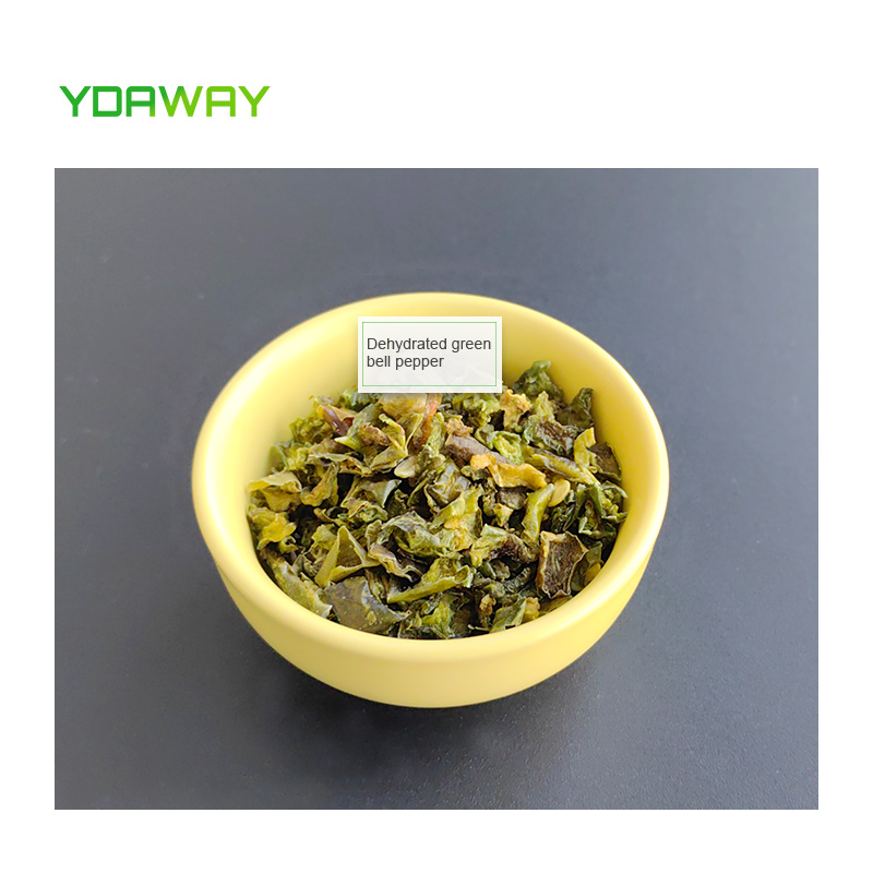 탈수된 녹색 고추 