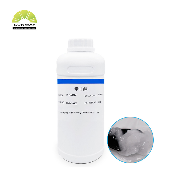 고품질 화장품 등급 방부제 CAS 1117-86-8 백색 페이스트 카프릴릴글리콜