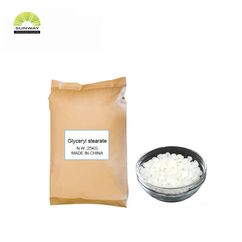 제조업체 공급 유화제 크림색 왁스형 고체 100% 20kg/드럼 PEG-100 스테아레이트