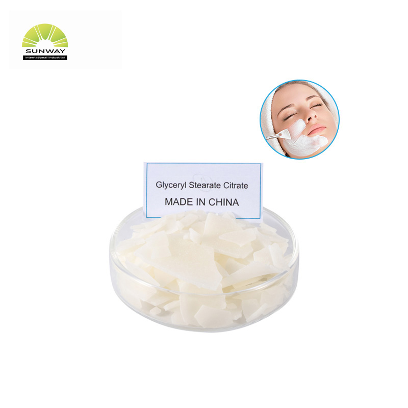 프리미엄 화장품 등급 유화제 100% 글리세릴 스테아레이트 시트레이트 CAS 55840-13-6 (메이크업용)
