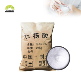 산업 급료 매일 화학물질 화학 승화된 화학물질 99% 순수한 살리실산 CAS 69-72-7