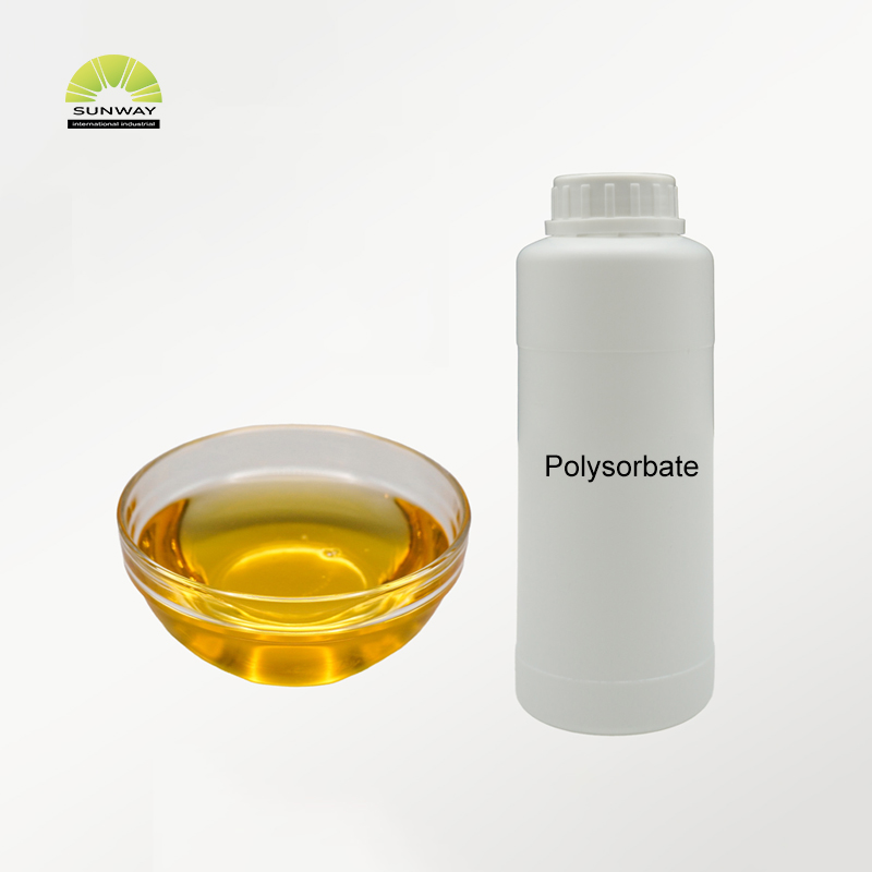 최상급 좋은 가격 매일 화학 원료 화학 유화제 액체 폴리소르베이트 20/60/80