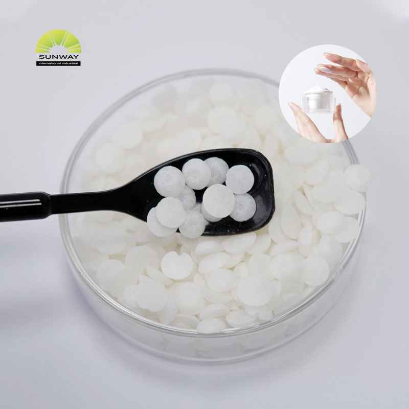 제조업체 공급 유화제 크림색 왁스형 고체 100% 20kg/드럼 PEG-100 스테아레이트