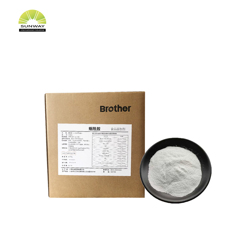 공장 직송 화장품 원료 나이아신아마이드 비타민 B3 분말 (브라이트닝 세럼용)